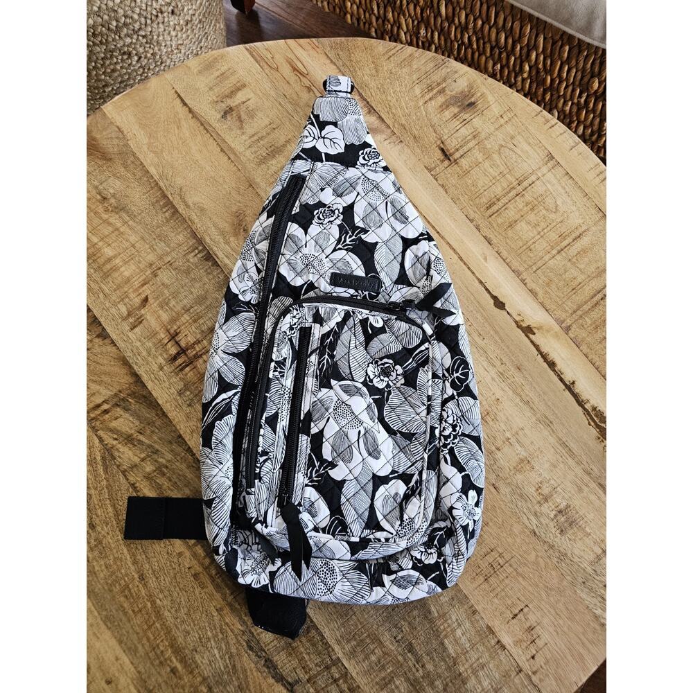 VERA BRADLEY Quilted Sling Crossbody Backpack In “ Bedford Blooms”